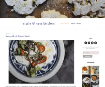 Sizzleandsasskitchen.com(Sizzle & sass kitchen) Screenshot