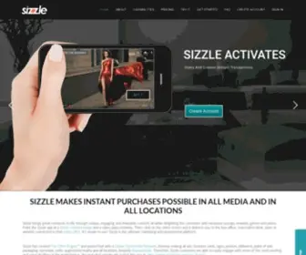 Sizzlesells.com(Sizzle's Augmented Reality) Screenshot