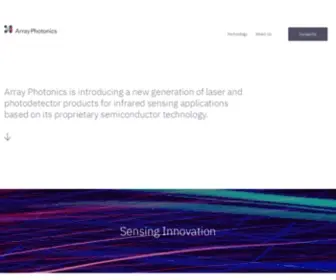 SJ-Solar.com(Array Photonics) Screenshot