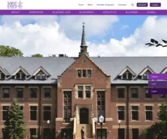 Sja1890.org(Saint Joseph Academy) Screenshot