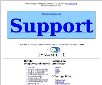 Sjat.dk(Få fjernsupport hurtig computerhjælp RING) Screenshot