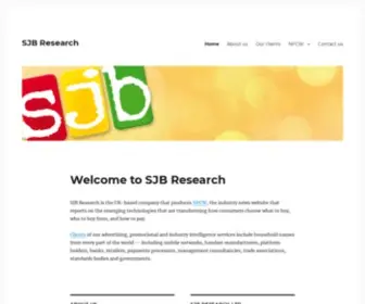 SJB.co.uk(SJB Research) Screenshot