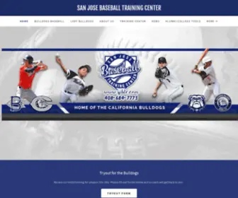 SJBTC.com(San Jose Baseball Training Center) Screenshot