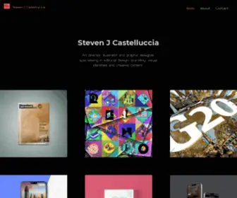 Sjcastelluccia.com(Art Director) Screenshot