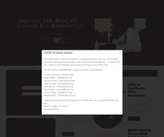 SJcbar.org(San Joaquin County Bar Association) Screenshot