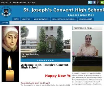 SJCCjpatna.org(Joseph's Convent High School) Screenshot