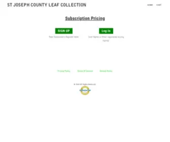 SJCcleanaircoalition.com(Joseph County Recycling) Screenshot