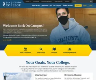 SJCD.edu(San Jacinto College) Screenshot