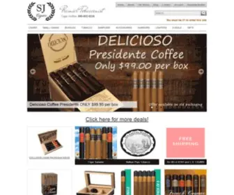 Sjcigars.com(Sjcigars) Screenshot