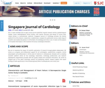 SJcjournal.com(We welcome you to submit your original research manuscript to Singapore Journal of Cardiology) Screenshot