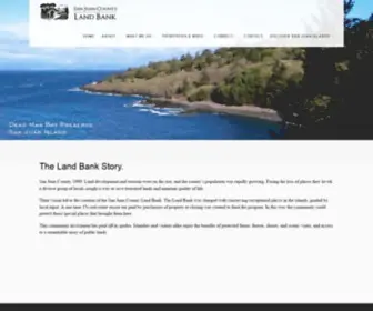 SJclandbank.org(San Juan County Conservation Land Bank) Screenshot