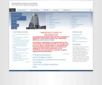 Sjcourts.org(Superior court of ca) Screenshot