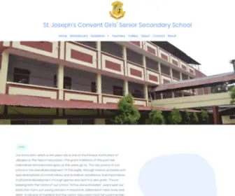 SJcsadar.org(Joseph's Convent School) Screenshot