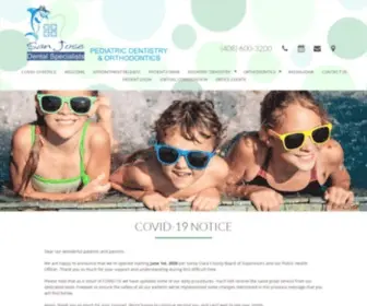 Sjdentalspecialists.com(Pediatric Dentistry and Orthodontics) Screenshot