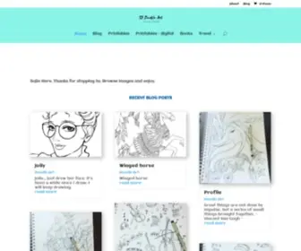 Sjdoodleart.com(Sjdoodleart) Screenshot