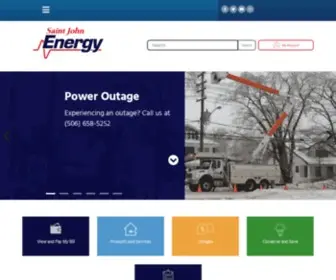 Sjenergy.com(Saint John Energy) Screenshot
