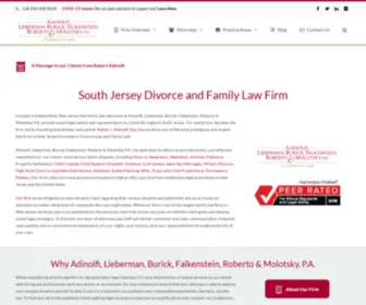 Sjfamilylawyers.com(South Jersey Family Law) Screenshot