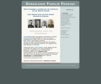 SJfrancke.nl(Software) Screenshot