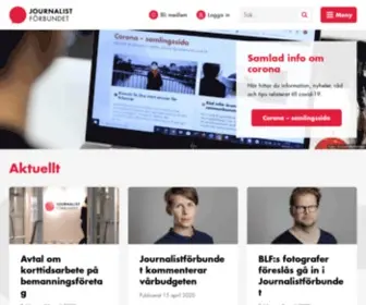 SJF.se(Journalistförbundet) Screenshot