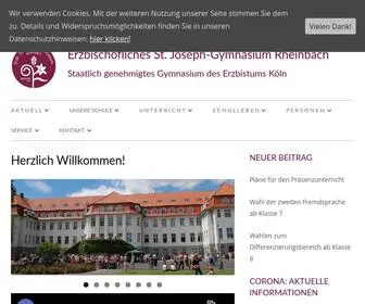 SJG-Rheinbach.de(Erzbischöfliches St) Screenshot