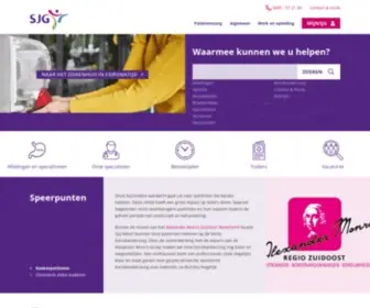 SJgweert.nl(Jans Gasthuis Weert) Screenshot