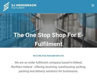 SJhfulfilment.com(Warehousing) Screenshot