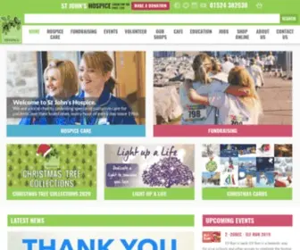 Sjhospice.org.uk(St John's Hospice) Screenshot