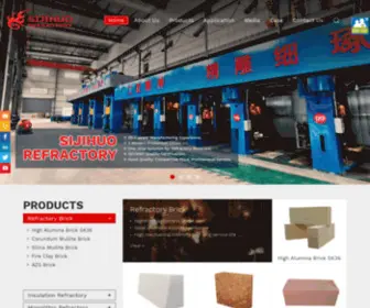 SJhrefractory.com(Zhengzhou Sijihuo Refractory Co) Screenshot