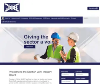 Sjib.org.uk(The Scottish Joint Industry Board) Screenshot