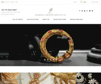 Sjjadia.com(Satyanarayan J Jadia &amp; Sons Jewellers Pvt Ltd) Screenshot
