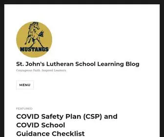 SJLslearning.com(Courageous Faith) Screenshot