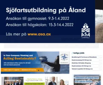 Sjofart.ax(Ålands Sjöfart) Screenshot