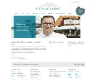 Sjomagasinet.se(Välkommen till Sjömagasinet) Screenshot