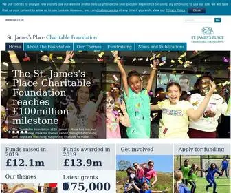 SJpfoundation.co.uk(The St. James’s Place Charitable Foundation) Screenshot