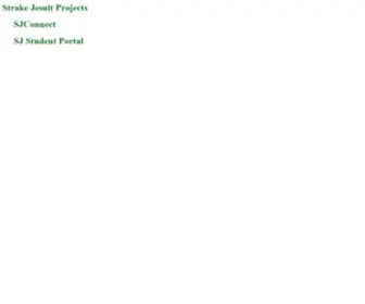 SJprojects.org(Strake Jesuit Projects) Screenshot