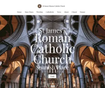 SJRCC.org.uk(Roman Catholic Church) Screenshot