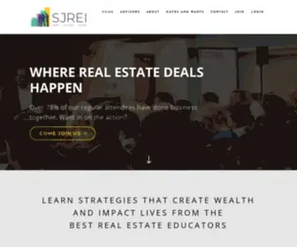 Sjrei.org(SJREI Real Estate Investing Association) Screenshot