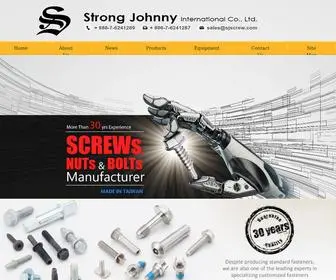 SJScrew.com(Strong Johnny International Co) Screenshot