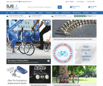SJSCYcles.co.uk(SJS Cycles Bicycle Parts and Accessories Store) Screenshot