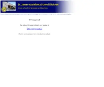 SJSD.net(St.James-Assiniboia School Division) Screenshot