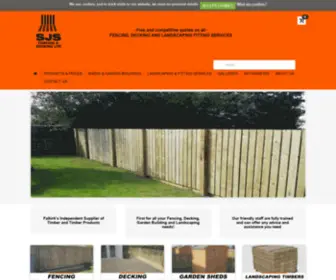 SJsfencing.co.uk(Fencing Decking and Landscaping Services) Screenshot