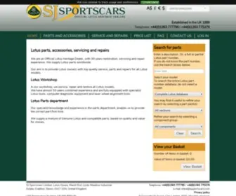 SJsportscars.com(SJ Sportscars Limited) Screenshot