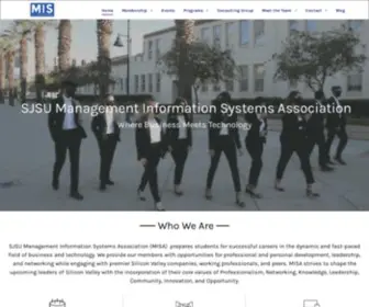 Sjsumisa.org(MISA Home) Screenshot