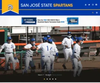 Sjsuspartans.com(SJSU Athletics) Screenshot