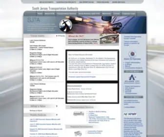 Sjta.com(South Jersey Transportation Authority) Screenshot