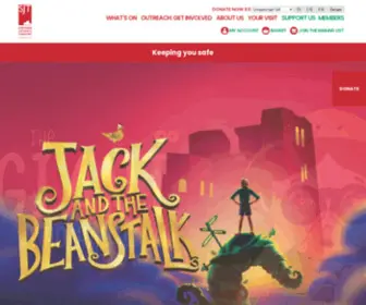SJT.uk.com(Stephen Joseph Theatre) Screenshot