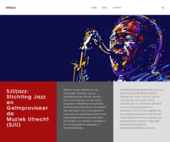 Sjujazz.nl(Stichting Jazz en Geimproviseerde Muziek Utrecht (SJU)) Screenshot