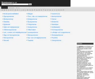 Sjukdomarna.se(Sjukdomar) Screenshot