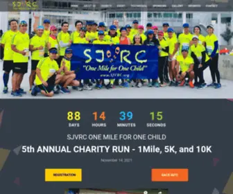 SJVRC.org(San Jose Viet Running Club) Screenshot