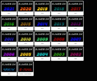 Sjweb.dk(Oversigt) Screenshot